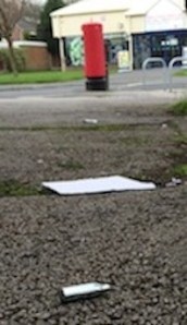 Used canister on Coppice Avenue