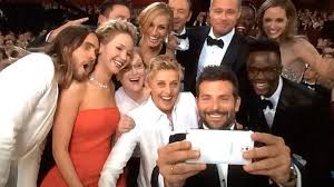 Possibly the most famous selfie ever?