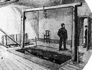 Hanging shed via Wiki Commons